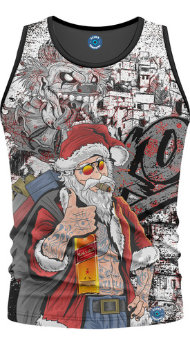 Camiseta Regata Quebrada Favela Mandrake Natal Coringa