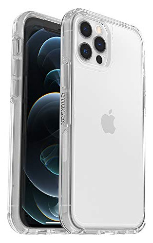 Carcasa Basica Blanco Traslucido Para iPhone 12 Silicona