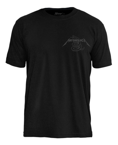 Imagem 1 de 2 de Camiseta Metallica Black Album