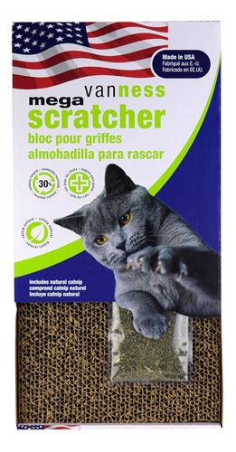 Tapete Rascador Doble Con Catnip Para Gato Fancy Pets