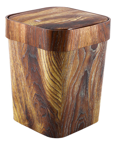 Cesta De Basura De Basura De Basura De Basura, Rústica Con