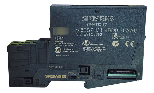 Siemens 6es7 131-4bd01-0aa0 Modulo De Entrada Con Base