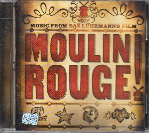 Moulin Rouge - Banda De Sonido Film - Cd Original 