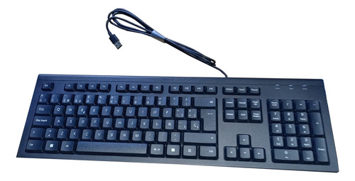 Huawei Cd30 Teclado Alámbrico Usb En Español, Negro