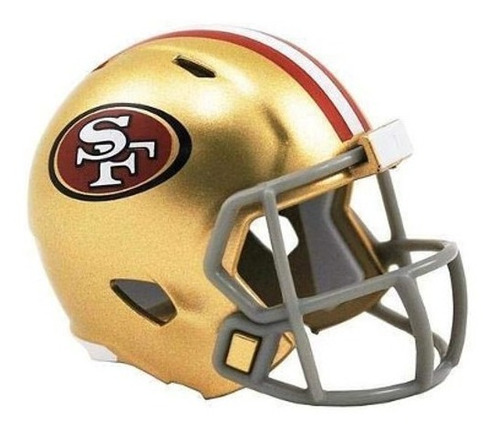 Linha Pocket - Capacete Nfl - San Francisco 49ers