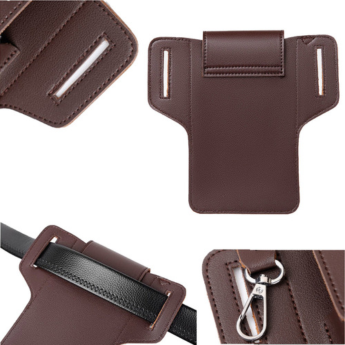 Funda De Cuero Para Teléfono Con Clip Para Cinturón: Funda