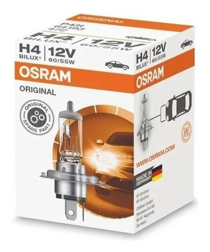 Lampada Do Farol Baixo/ Alto Osram H4 Jac J3 1.4 16v 11 À 14