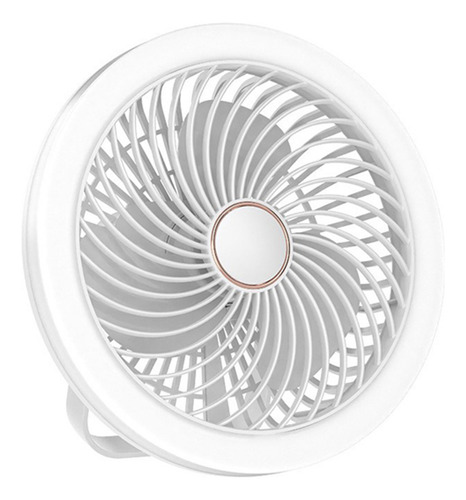 Ventilador De Techo Con Luces Cerradas, Luz Baja, Recargable