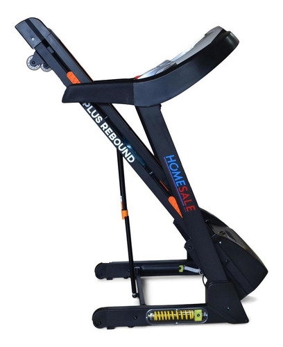 Imagen 3 de 4 de Caminadora eléctrica Goplus Rebound 110V color negro