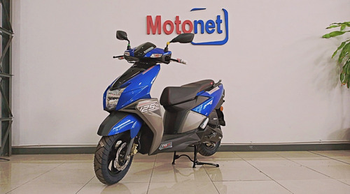 Imagen 9 de 22 de Tvs Ntorq 125 Scooter 0km 2023 Azul Gris Rojo Motonet