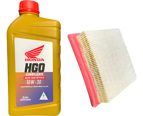 Kit Service Honda Biz 125 Semi-sintét + Filtro Aire Paperino
