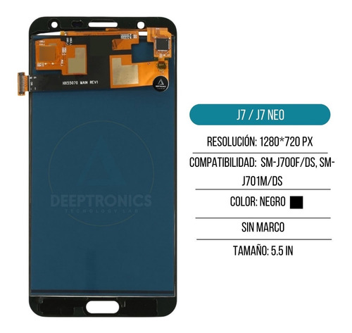 Pantalla Compatible Con Samsung Galaxy J7 Sm-j700m Lcd | Meses sin intereses