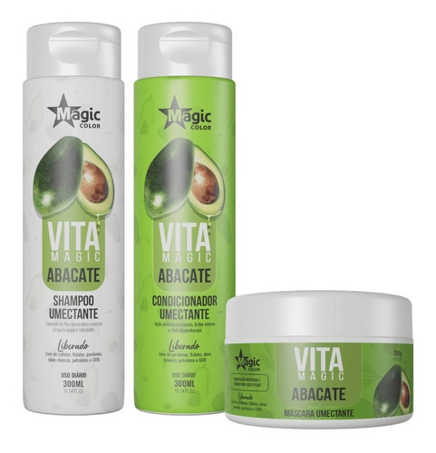 Kit Vita Magic  Linea Humectante Abacate