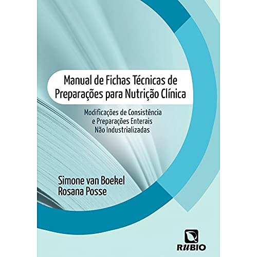 Libro Manual De Fichas Tecnicas De Preparacoes Para Nutricao