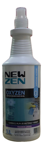 New Zen Limpiador Desinfectante En Gel - Oxyzen X 1l