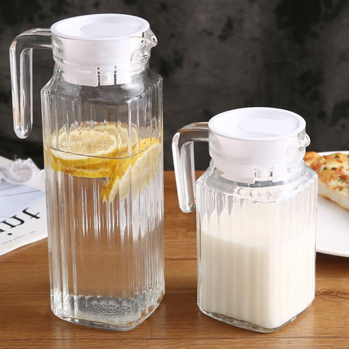 1x Jarra De Bebidas Vaso De Agua Caldera Rayada 500ml