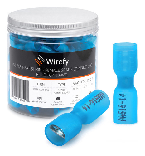 Wirefy Conectores De Pala De Alambre, Kit De Conectores De C