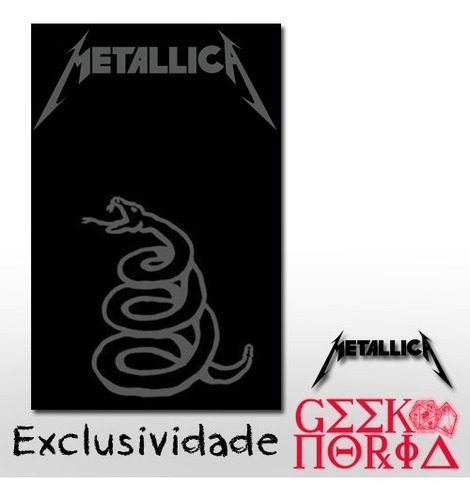 Imã Criativo Personalizado Rock - Metallica