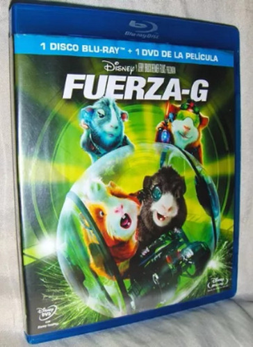 Fuerza-g Pelicula Blu-ray + Dvd  Original 