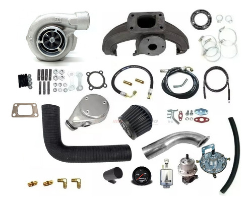 Kit Turbo Ae Cht 1.6 Injeção Monoponto + Turbo Zr Apl 525 42