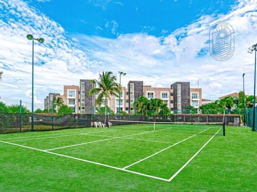 Departamento En Venta En Playa Del Carmen, Quintana Roo, Mareazul, Con Alberca Privada