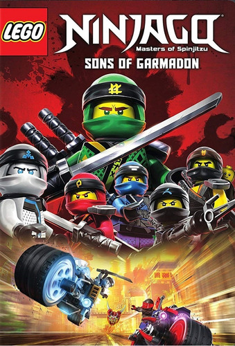 Lego Ninjago Sons Of Garmadon Octava Temporada 8 Ocho Dvd