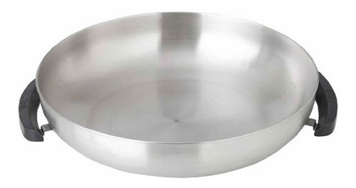 Imagen 10 de 10 de Wok Disco Parrilla Cobb Aluminio Frying Dish Con Mango