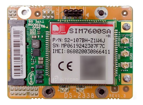 Módulo De Comunicación 3g/4g P/ax Hibrida Hikvision Pma-s2