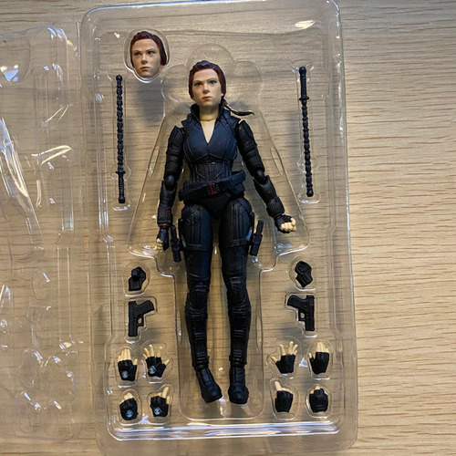 Figuras De Ação Shf Viúva Negra Natasha Romanoff