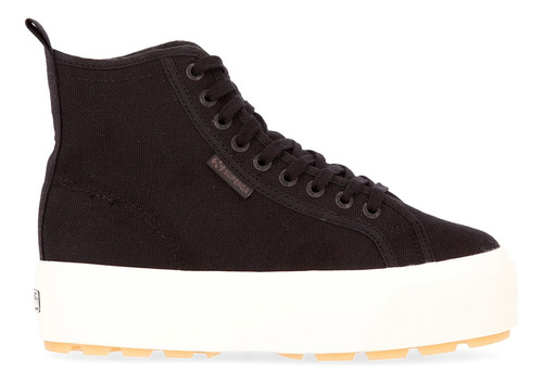 Zapatillas Urbanas Superga 2708 Hi Top Tank Mujer En Negro |