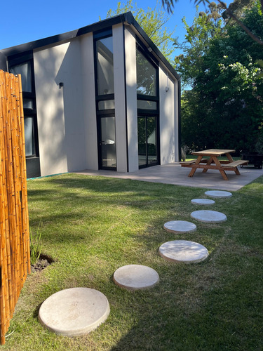 Casas Cabaña Estilo Nórdico Moderno Mar Del Plata Bosque Peralta Ramos Aire Acondicionado A 10 Min De Chapadmalal No Comparten Instalaciones 4/5 Pax Playas Del Sur Familias Parque Fogonero Cochera