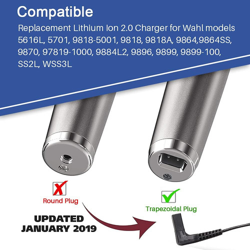 Cargador Adaptador De Corriente Alterná Para Wahl, Cargador