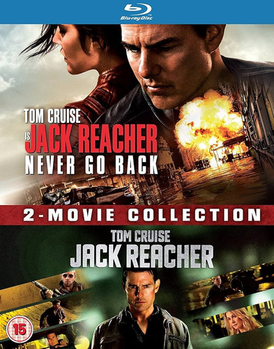 Jack Reacher 1 Y 2 En Discos Bluray Alta Definición Full H D