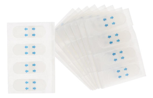 Imagen 10 de 12 de 4x40pcs Parches De Estiramiento Facial Etiqueta Engomada Del