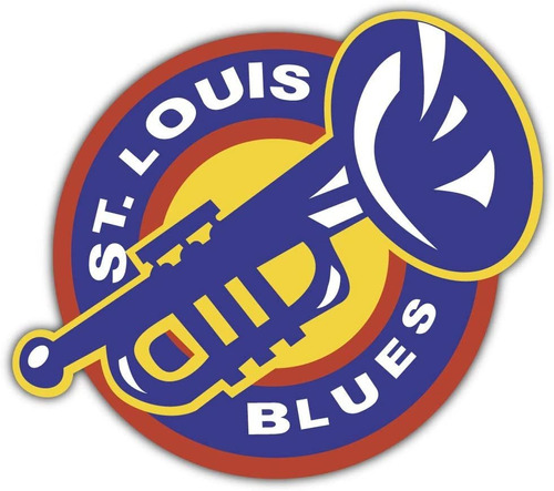St. Louis Blues Nhl Hockey Deporte Decoración Vinilo I...