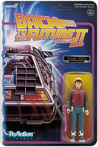 Marty Mcfly Back To The Future 2 Reaction Super 7