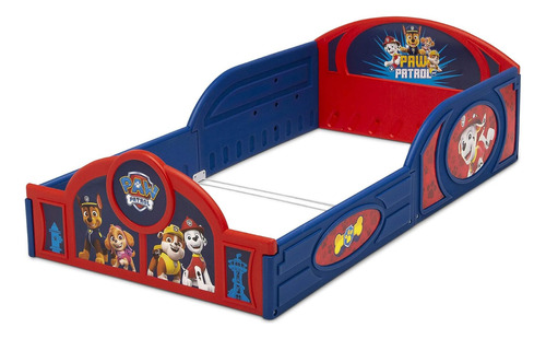 Cama De Plástico Para Niños Paw Patrol Para Jugar Y Dormir