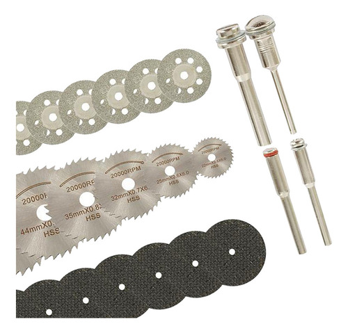 Kit De Discos De Corte De Diamante De 32 Piezas, Con Ruedas