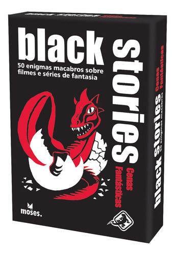 Jogo De Mesa Black Stories Cenas Fantásticas Galápagos Jogos Blk115