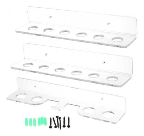 Estante Para Tacos De Billar Montado 3x 37cm Con Forma De U