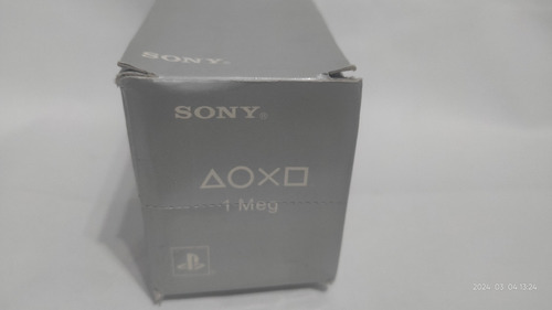 Caixa Vazia Para Memory Card Playstation 1 Psone Ps1 Colecao (Usado)