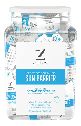 Zealios Sun Barrier - Protector Solar De Zinc De Amplio Espe