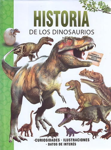 Historia De Los Dinosaurios, De C. C. Asturias. Editorial Comics Y Cuentos Asturias, Tapa Dura En Español, 2024