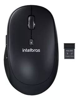 Mouse Sem Fio Msi 200 Intelbras Até 10 Metros Sem Barreira