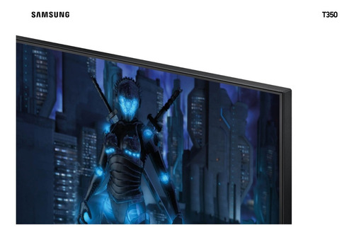 Monitor Gamer 27'' Fhd Freesync T350 Azul Escuro Samsung Cor Azul-escuro/Cinza 100V/240V