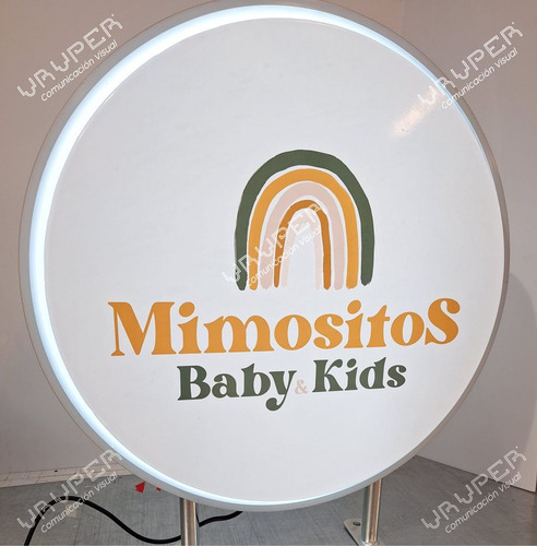 Cartel Luminoso Circular 60 Cm