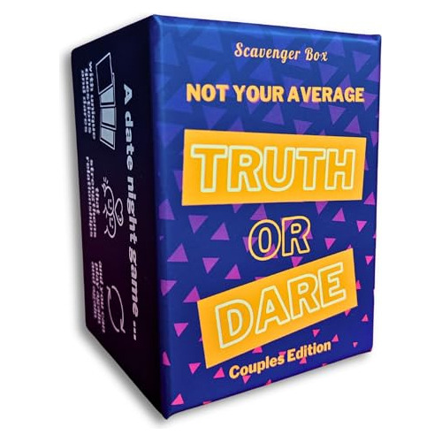 Scavenger Box: Juego De Pareja  Truth Or Dare 