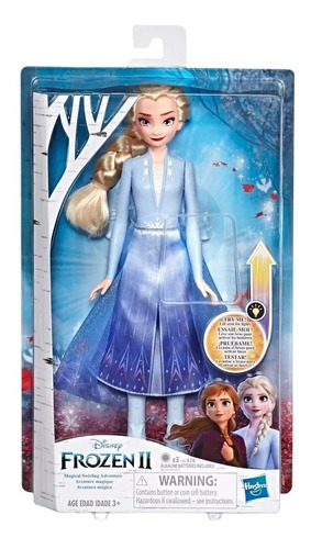Muñeca Frozen 2 Anna C/luz Disney E7001 Hasbro Educando 