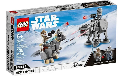 Lego Star Wars At-at Vs Tauntaun Microfighter 205 Pçs 75298