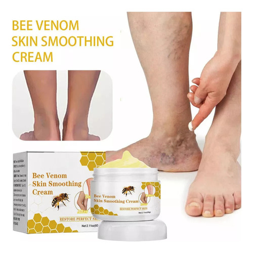 3×crema Reparadora Venas Varico Con Veneno Abeja